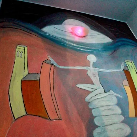 Sunset Art Front Къща за гости